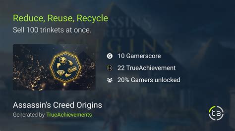 ac origins reduce reuse recycle.